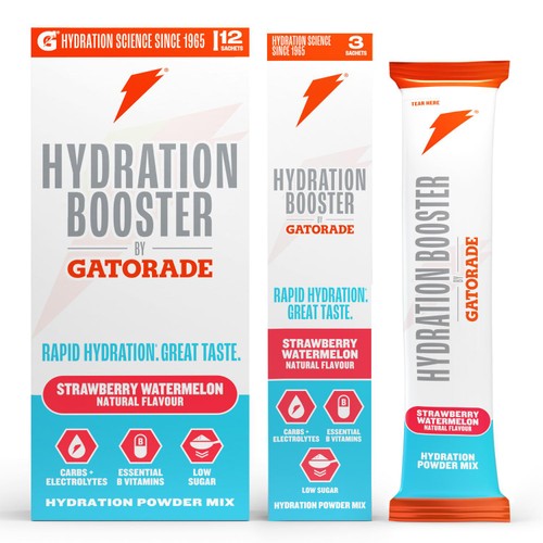 Gatorade Strawberry & Watermelon Hydration Booster Electrolytes