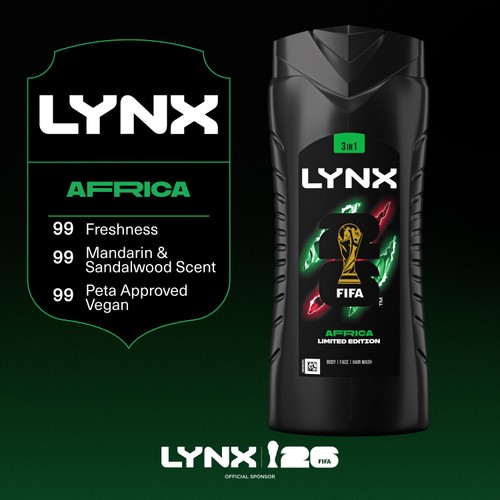 Lynx Africa Body Wash Shower Gel