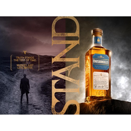 Bushmills 12 Year Old Single Malt Irish Whiskey