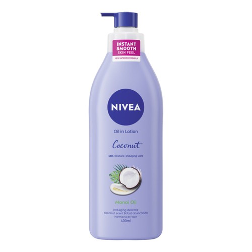 NIVEA Coconut & Monoi Oil Body Lotion for Normal to Dry Skin