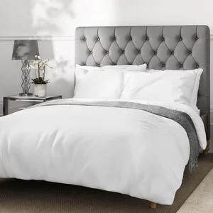 M&S Comfortably Cool Tencel Rich Duvet Cover, King, White