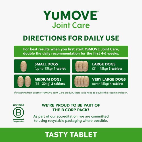 YuMOVE Joint Support for Adult Dogs
