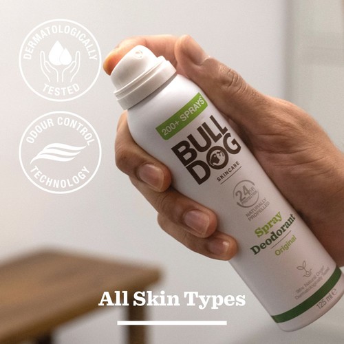 Bulldog Original Naturally Propelled Spray Deodorant