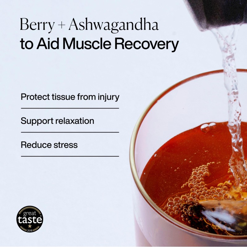 Mission Tea Rooibos MISSION Recover Rooibos Tea Bags with Berry + Ashwagandha - Ocado