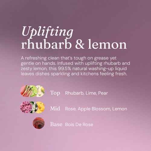 Miniml Washing Up Liquid Rhubarb & Lemon
