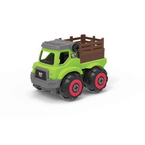 Builderz Farm Tipper Truck & Tractors 2-in-1