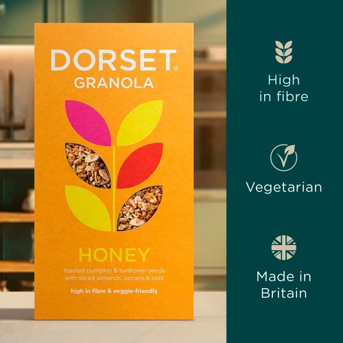 Dorset Cereals Honey Granola Breakfast Cereal