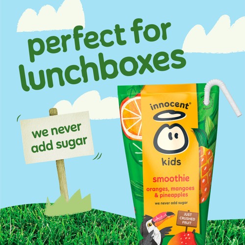 Innocent Kids Oranges, Mangoes & Pineapples Smoothies
