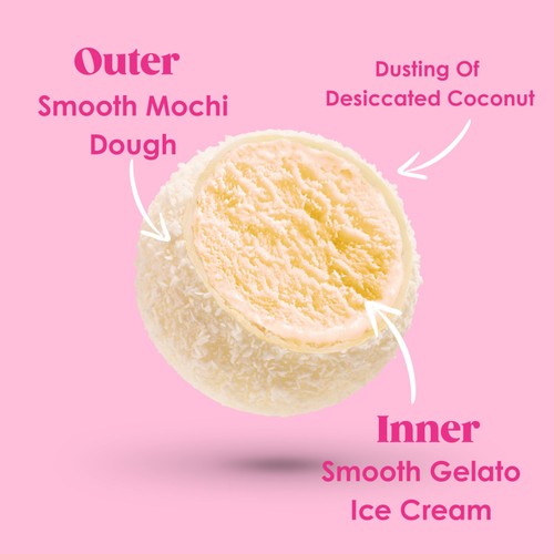 Little Moons Coconut Mochi Ice Cream