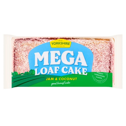 Yorkshire Baking Co. Jam & Coconut MEGA Loaf Cake