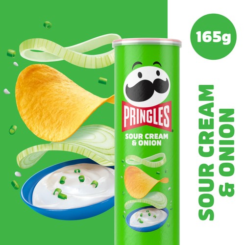 Pringles Sour Cream & Onion Sharing Crisps