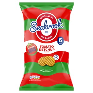 Seabrook Crinkle Tomato Ketchup Crisps