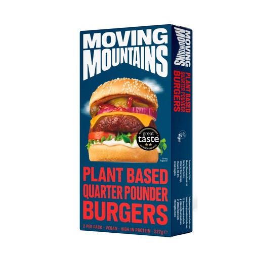 Moving Mountains Plant-Based Burger 