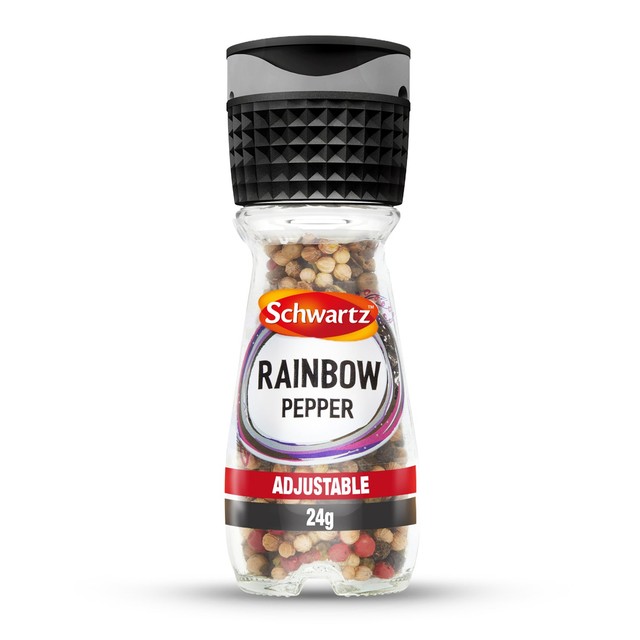 Schwartz Rainbow Peppercorns Grinder Peppercorn Blend 24g