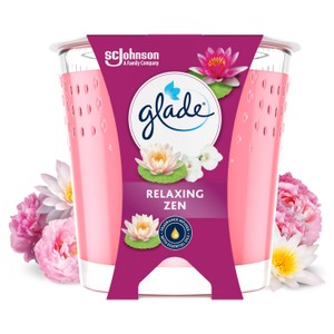 Glade Small Scented Candle, Relaxing Zen