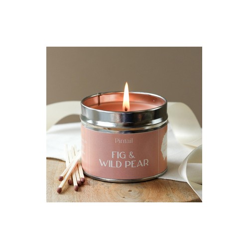 Pintail Candles Fig & Wild Pear Classic Tin Candle