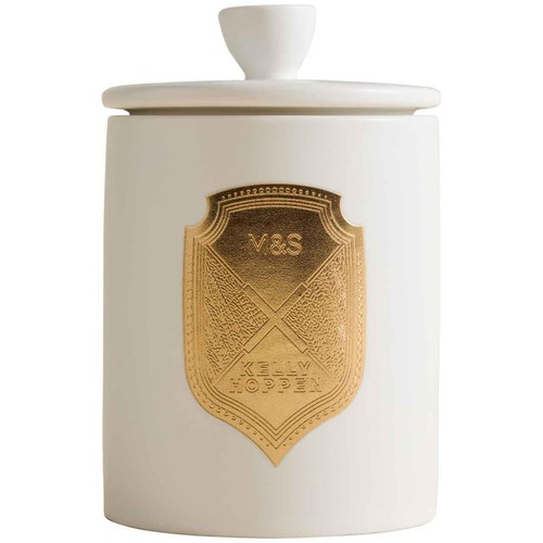 M&S X Kelly Hoppen No. 1 Fragrance Decorative Scented Candle, White