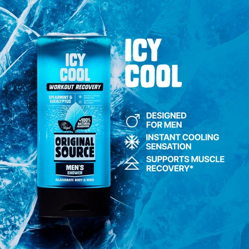 Original Source Mens Workout Recovery Icy Cool Shower Gel