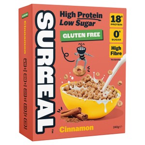 Surreal Gluten Free High Protein Low Sugar Cinnamon Cereal