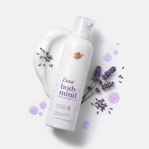 Dove Body + Mind French Lavender & Oat Milk Mousse