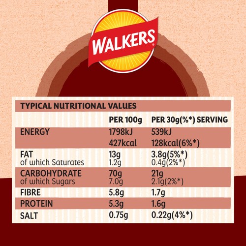 Walkers Oven Baked Slow Roasted Beef