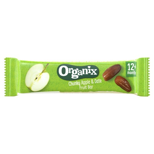 Organix Apple & Date Fruit Bars Toddler Snack Multipack 12+ Months