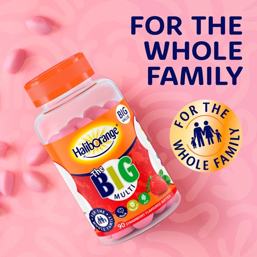 Haliborange BIG Multivitamins Strawberry