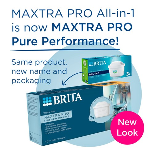 BRITA MAXTRA PRO Pure Performance Water Filter Cartridge (All-in-1)