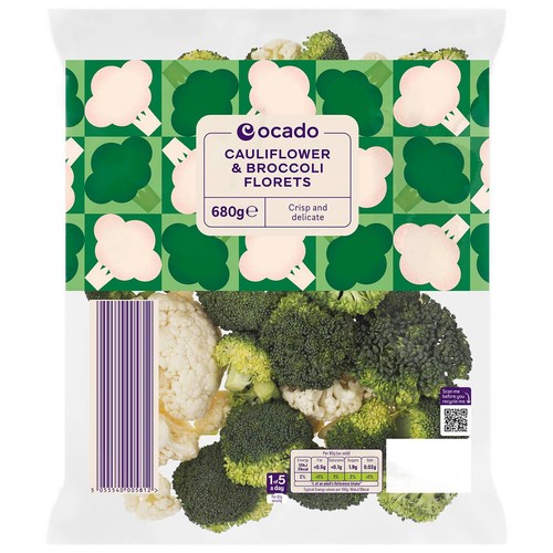 Ocado Cauliflower & Broccoli Florets