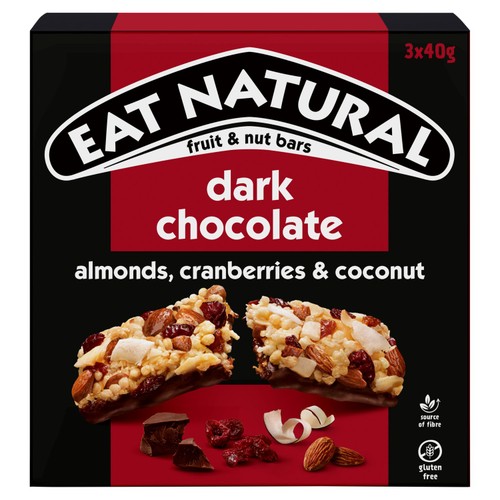 Eat Natural Cranberry, Almond & Dark Chocolate Bars