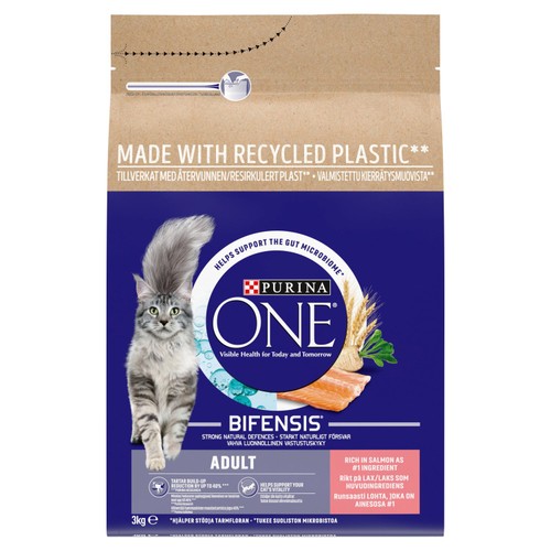 Purina One Salmon Dry Cat Food 