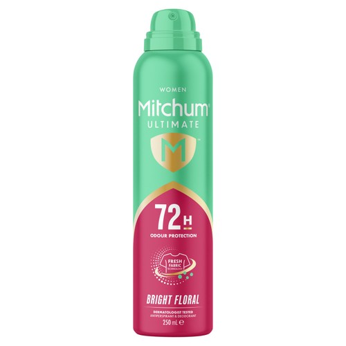 Mitchum Female Ultimate 72HR Anti Perspirant Deodorant Bright Floral