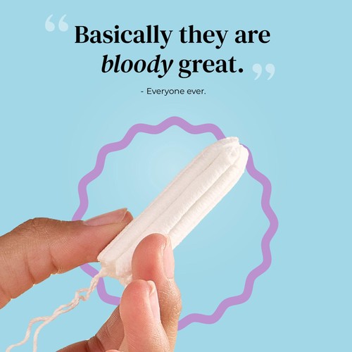 Mooncup Organic Cotton Applicator Tampons Heavy