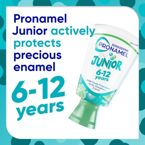 Sensodyne Pronamel Junior 6-12 Years Toothpaste, Bubble Mint
