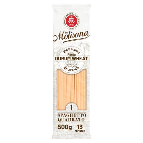 La Molisana Quadrato Square Spaghetti Pasta No.1