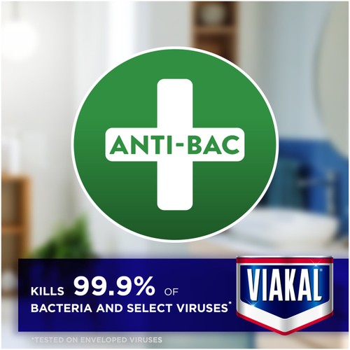 Viakal Bathroom Limescale Remover Anti-Bacterial Spray