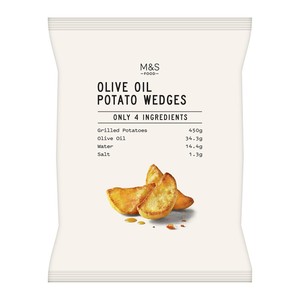 Only 4 Ingredients Olive Oil Potato Wedges