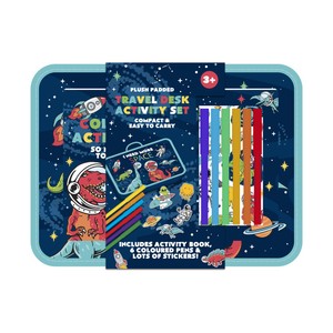 Dino Space Travel Desk Activity Set
