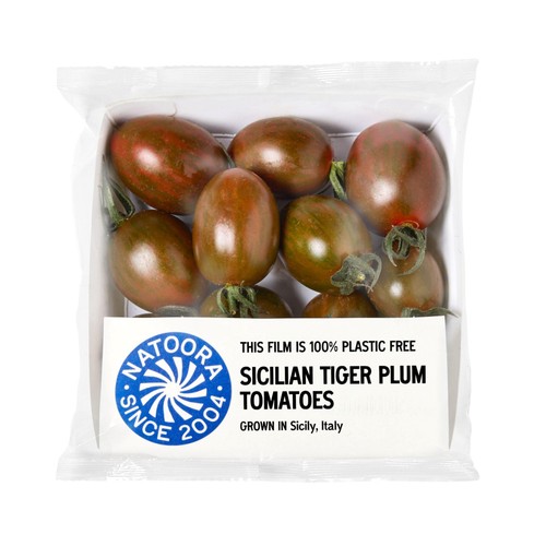 Natoora Sicilian Tiger Plum Tomatoes