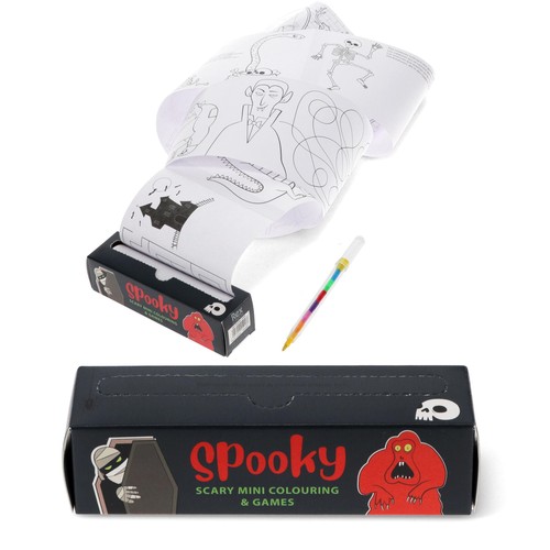 Rex London Mini Colouring and Games Spooky