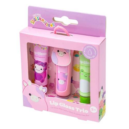 Squishmallows Lip Gloss Trio