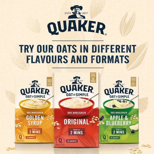 Quaker Oat So Simple Variety Pack Porridge Sachets Cereal