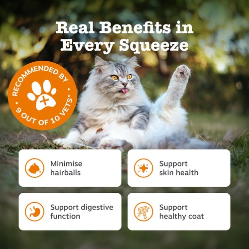 Zesty Paws Anti-Hairball Paste For Cat