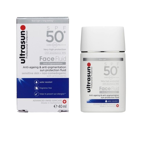 Ultrasun SPF 50+ Face Fluid Sunscreen