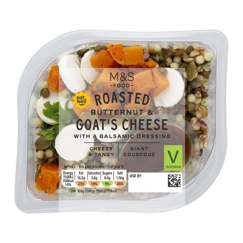 M&S Roasted Butternut, Lentil & Goat's Cheese