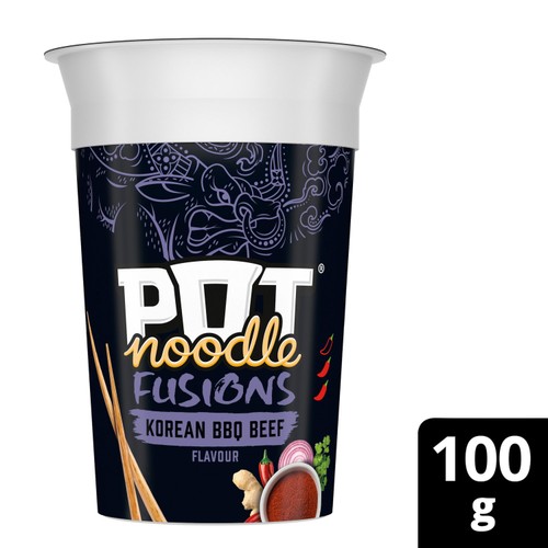Pot Noodle Fusion Korean BBQ Beef