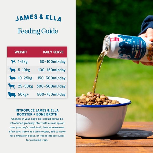 James & Ella Bone Broth Booster -  Beef