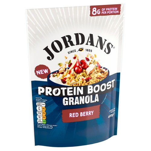 Jordans Protein Boost Red Berry Granola