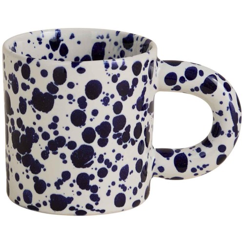 M&S Splatter Mug, Blue