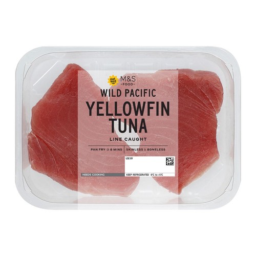 M&S Collection 2 Yellowfin Tuna Steaks